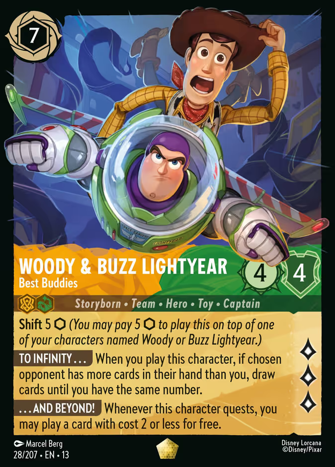 Woody & Buzz Lightyear - Best Buddies - 28/207