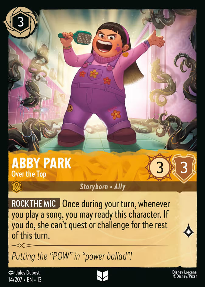 Abby Park - Over the Top - 14/207 - Cold Foil