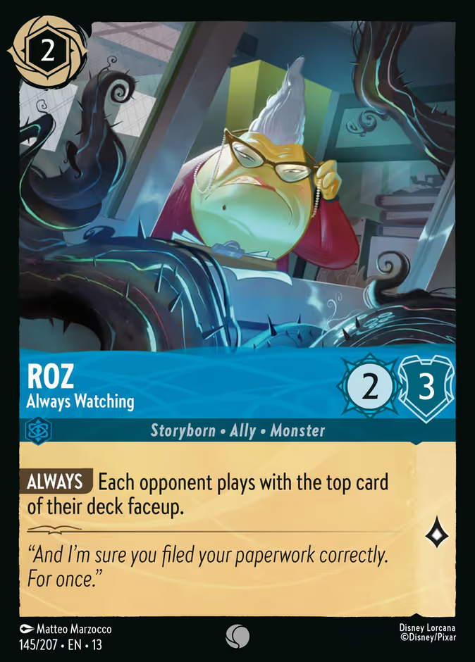 Roz - Always Watching - 145/207 - Cold Foil