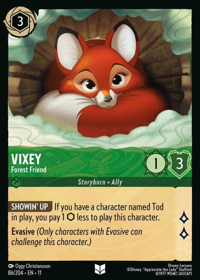Vixey - Forest Friend - 86/204 - Cold Foil