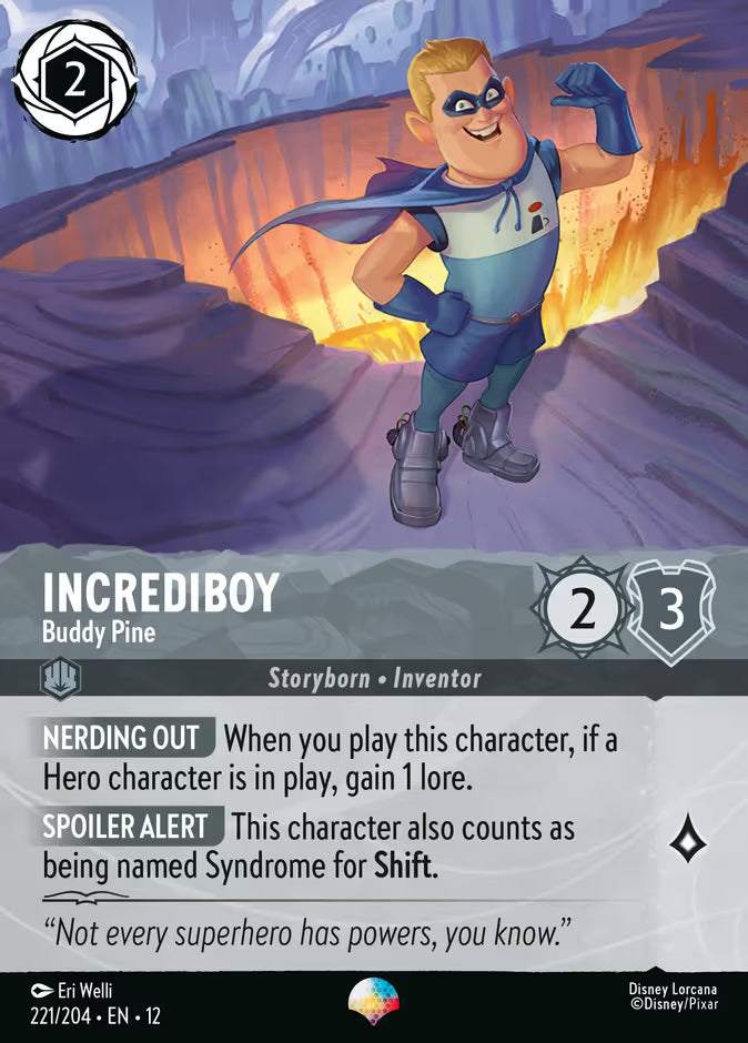 Incrediboy - Buddy Pine (Epic) - 221/204