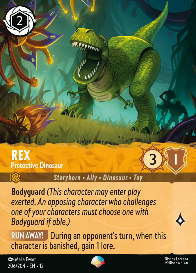 Rex - Protective Dinosaur (Epic) - 206/204