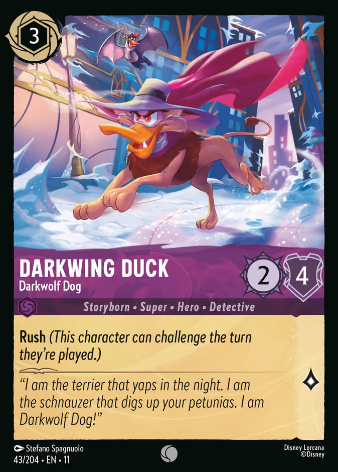 Darkwing Duck - Darkwolf Dog - 43/204