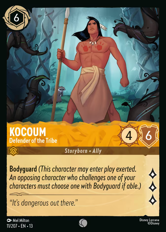 Kocoum - Defender of the Tribe - 11/207 - Cold Foil