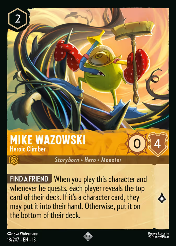 Mike Wazowski - Heroic Climber - 18/207