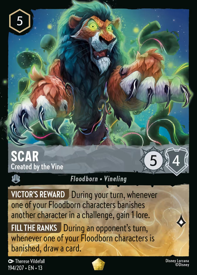 Scar - Created by the Vine - 194/207