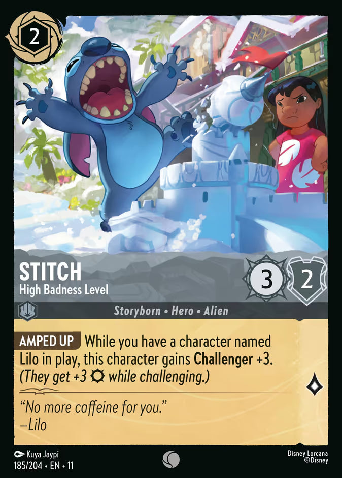 Stitch - High Badness Level - 185/204 - Cold Foil