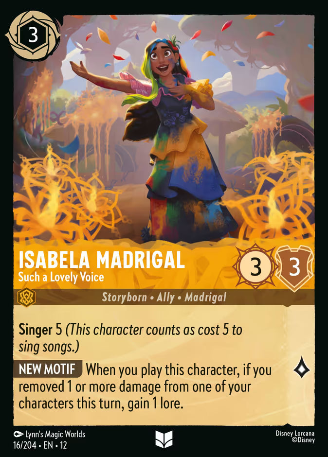 Isabela Madrigal - Such a Lovely Voice - 16/204