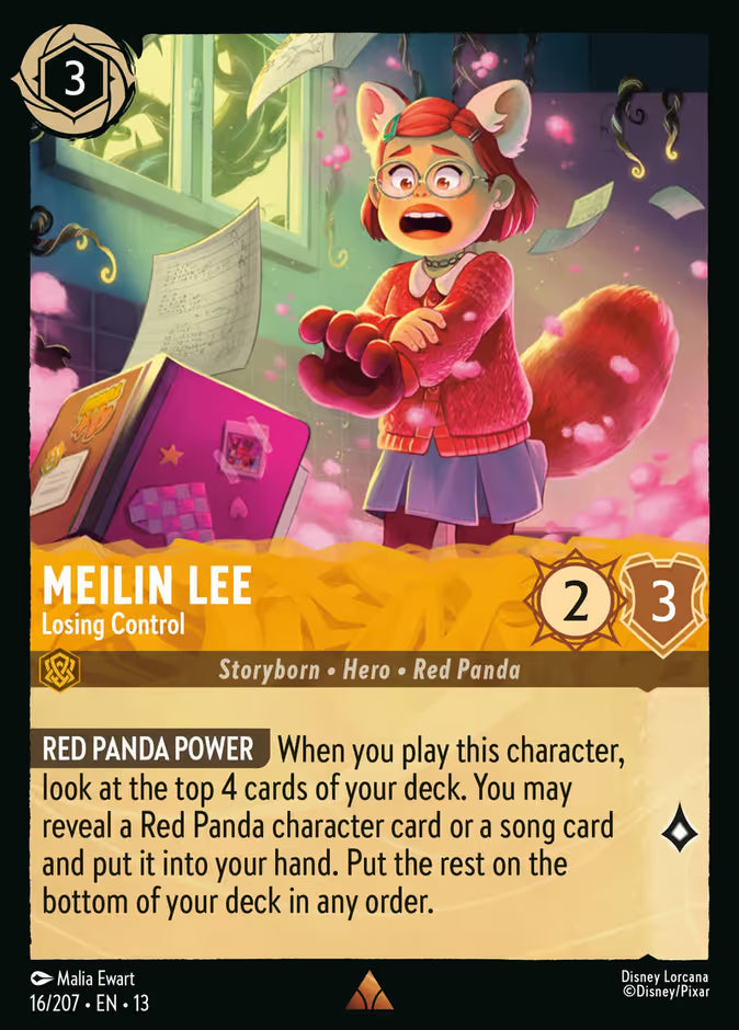 Meilin Lee - Losing Control - 16/207 - Cold Foil