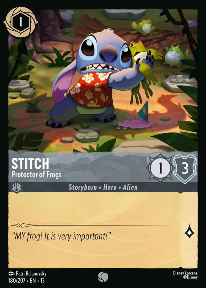 Stitch - Protector of Frogs - 180/207
