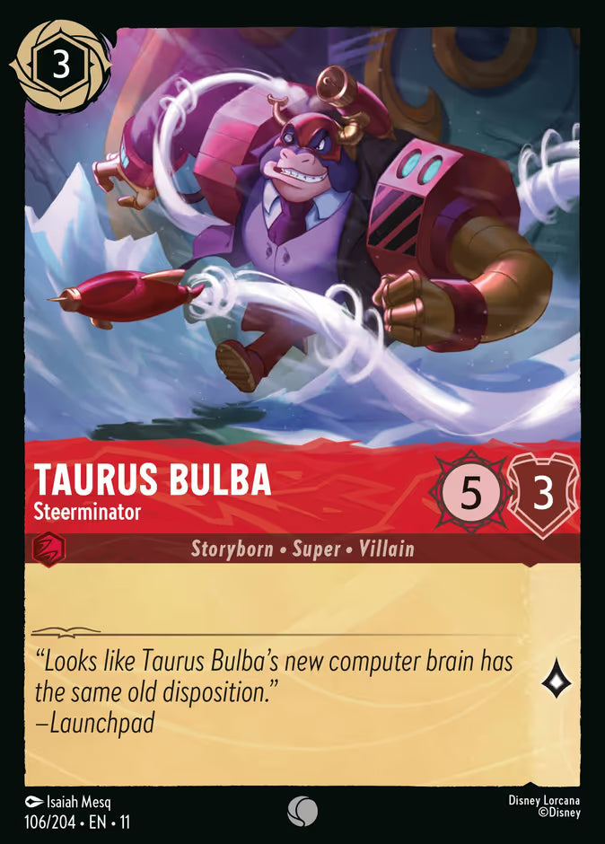 Taurus Bulba - Steerminator - 106/204 - Cold Foil