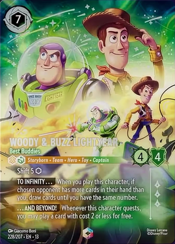 Woody & Buzz Lightyear - Best Buddies (Enchanted) - 228/207