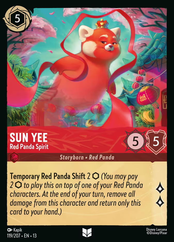 Sun Yee - Red Panda Spirit - 119/207