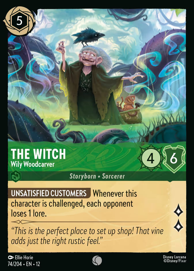 The Witch - Wily Woodcarver - 74/204