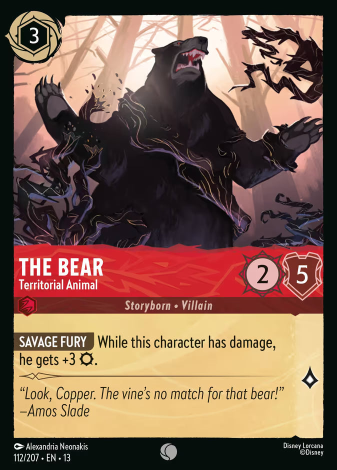 The Bear - Territorial Animal - 112/207