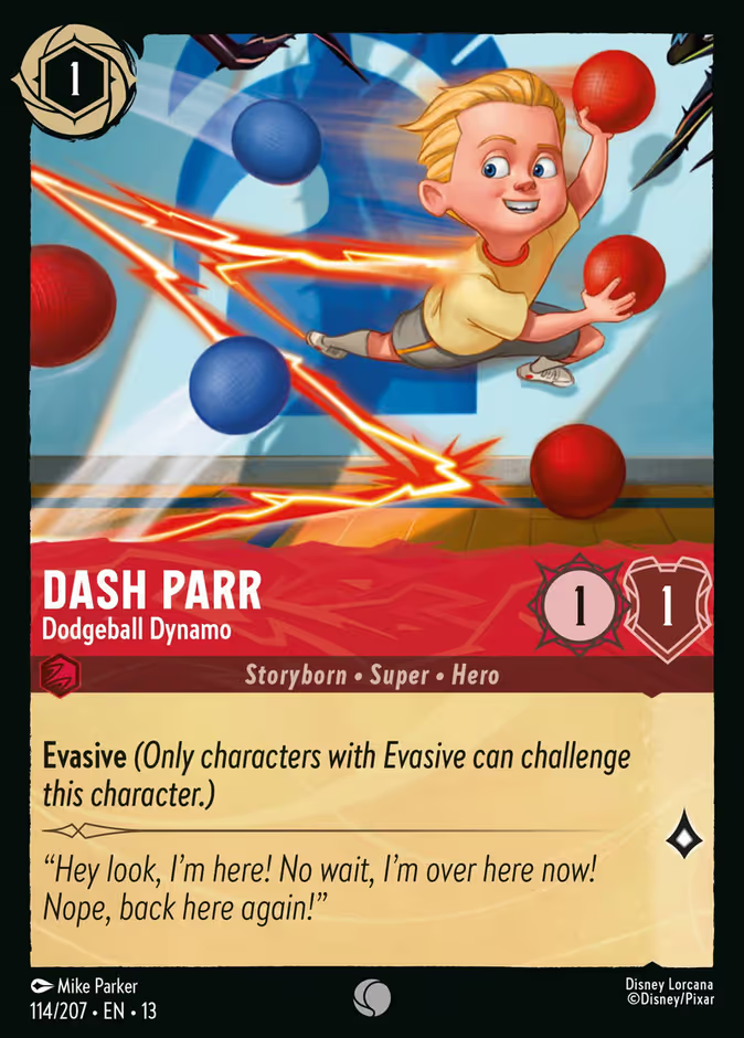 Dash Parr - Dodgeball Dynamo - 114/207