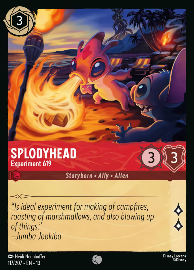 Splodyhead - Experiment 619 - 117/207 - Cold Foil