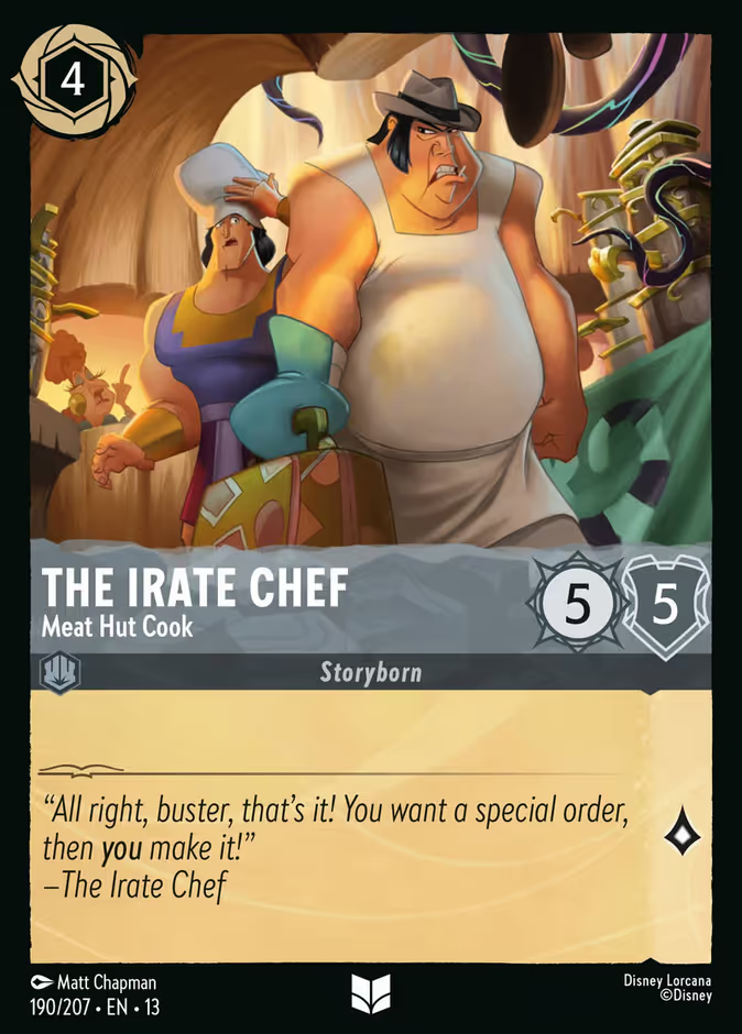 The Irate Chef - Meat Hut Cook - 190/207 - Cold Foil