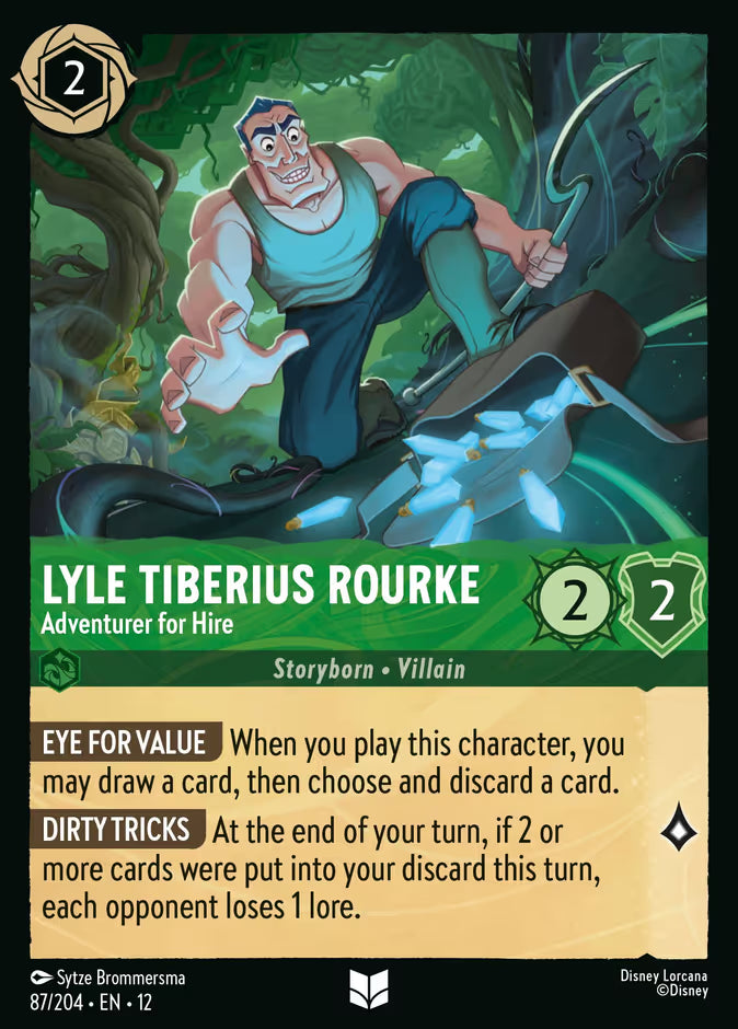 Lyle Tiberius Rourke - Adventurer for Hire - 87/204
