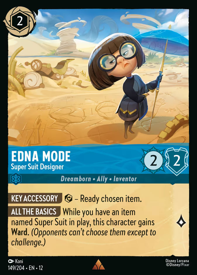 Edna Mode - Super Suit Designer - 149/204 - Cold Foil