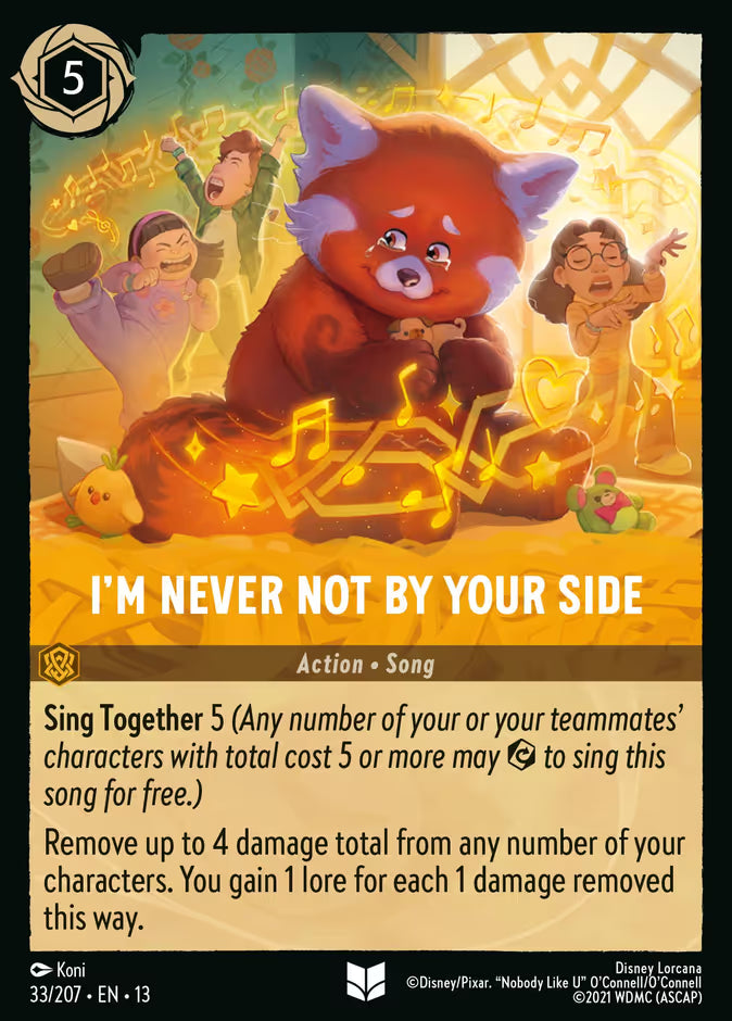 I'm Never Not by Your Side - 33/207 - Cold Foil
