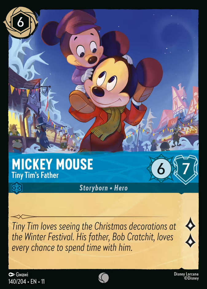 Mickey Mouse - Tiny Tim's Father - 140/204