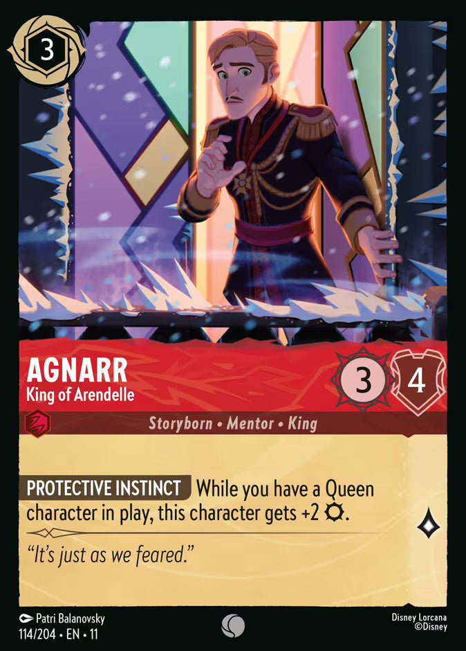 Agnarr - King of Arendelle (Foil) - 114/204 - Cold Foil