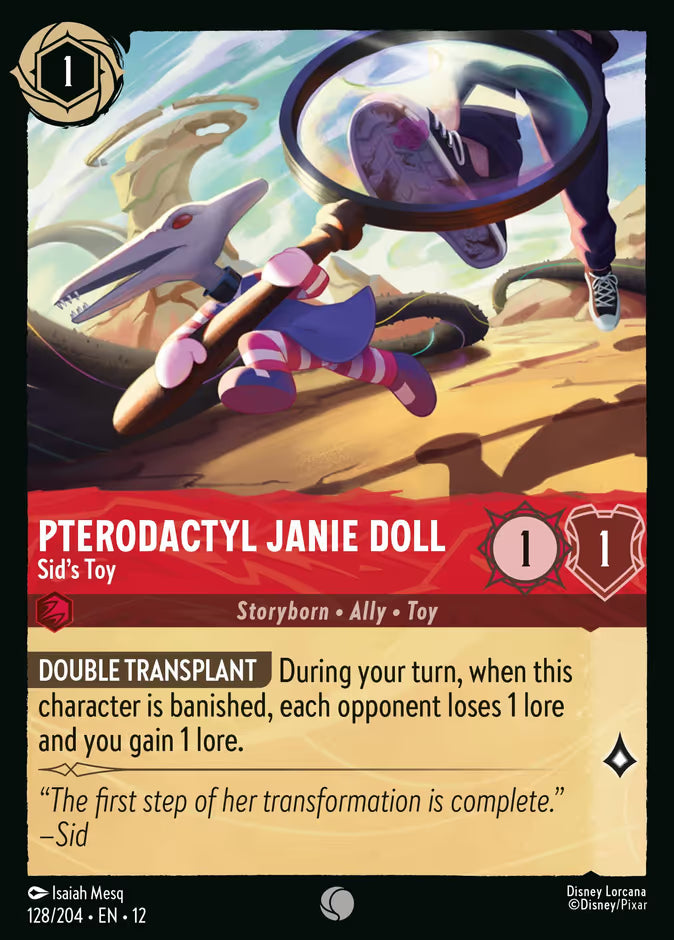Pterodactyl Janie Doll - Sid's Toy - 128/204