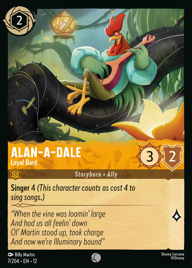 Alan-a-Dale - Loyal Bard - 7/204