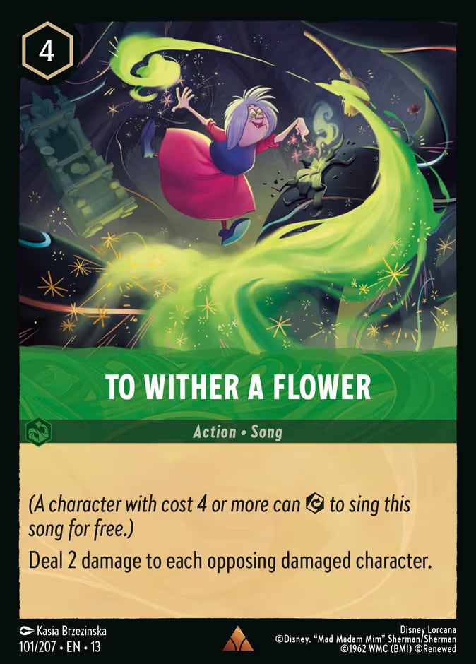 To Wither a Flower - 101/207
