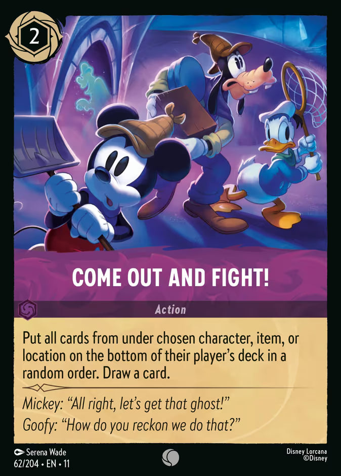 Come Out and Fight! - 62/204