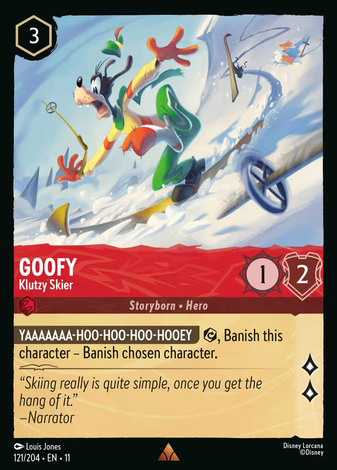 Goofy - Klutzy Skier - 121/204