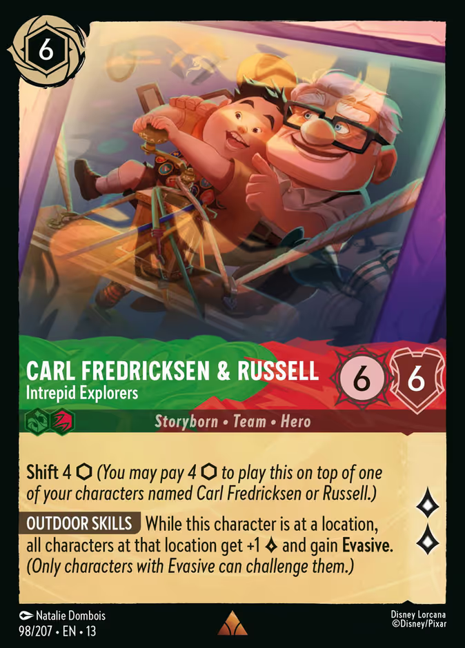 Carl Fredricksen & Russell - Intrepid Explorers - 98/207