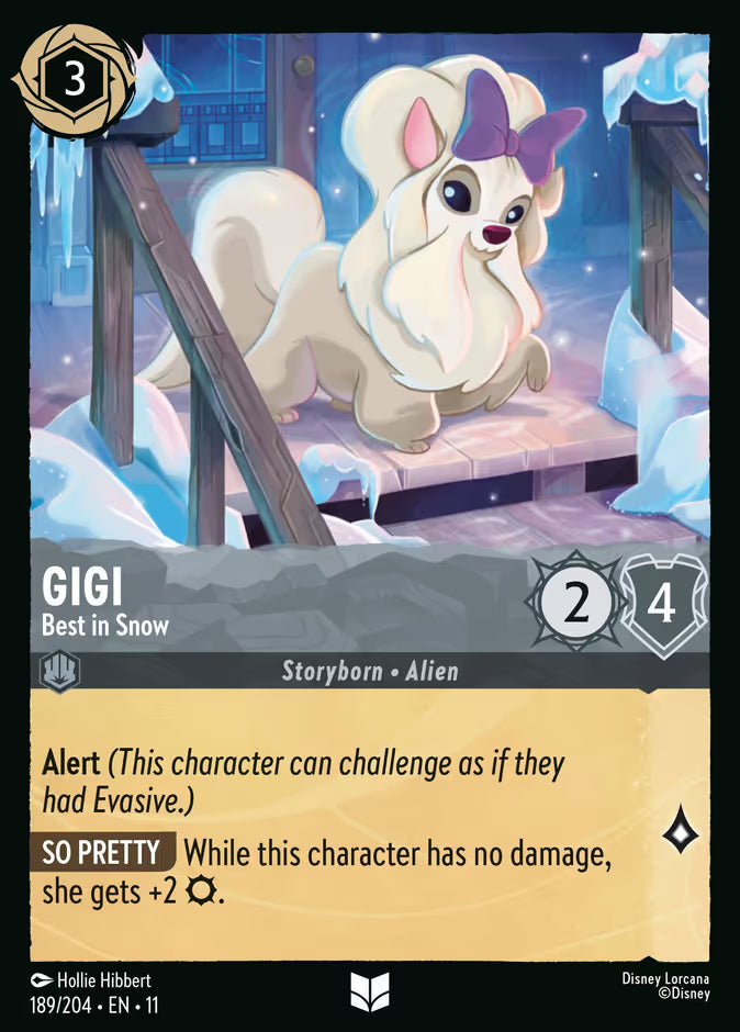 Gigi - Best in Snow - 189/204 - Cold Foil