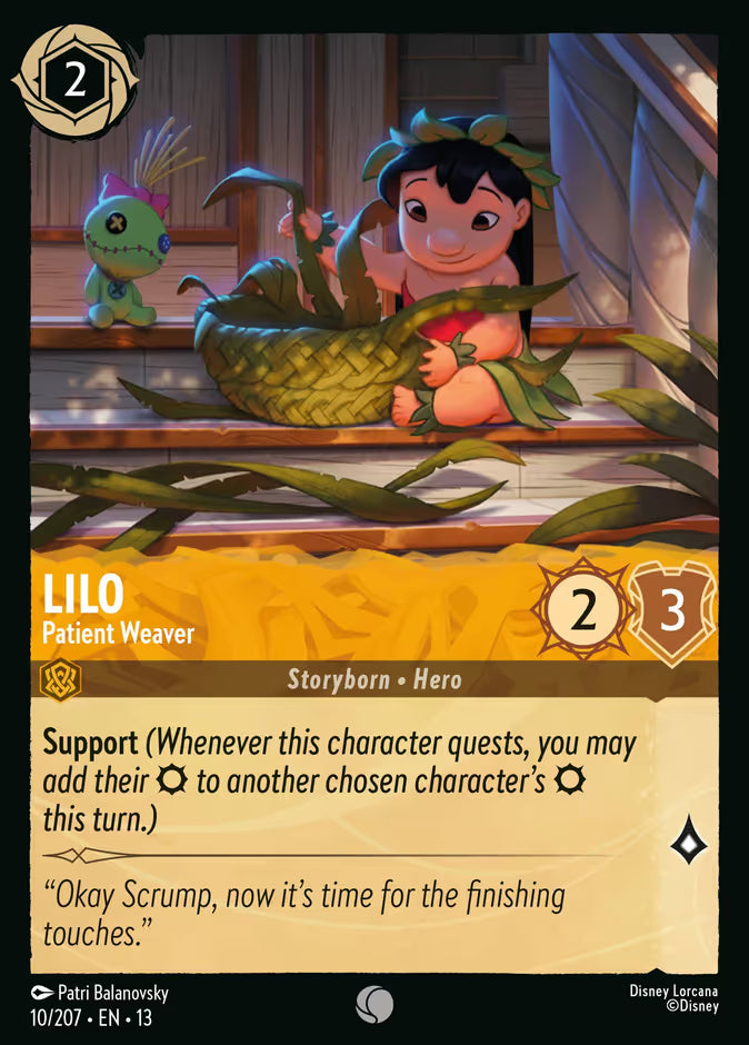 Lilo - Patient Weaver - 10/207 - Cold Foil
