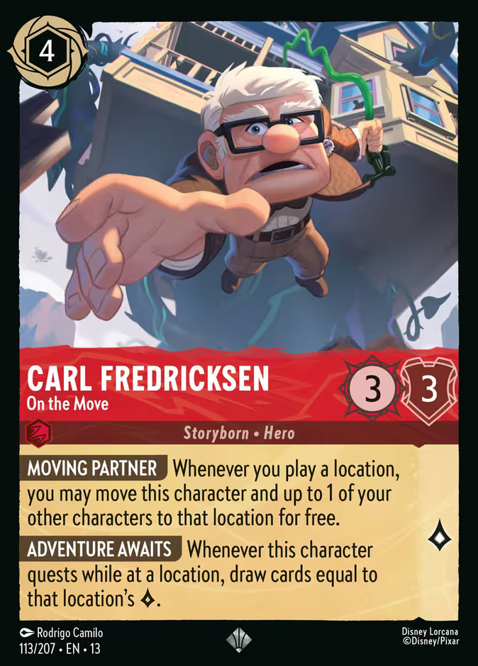 Carl Fredricksen - On the Move - 113/207