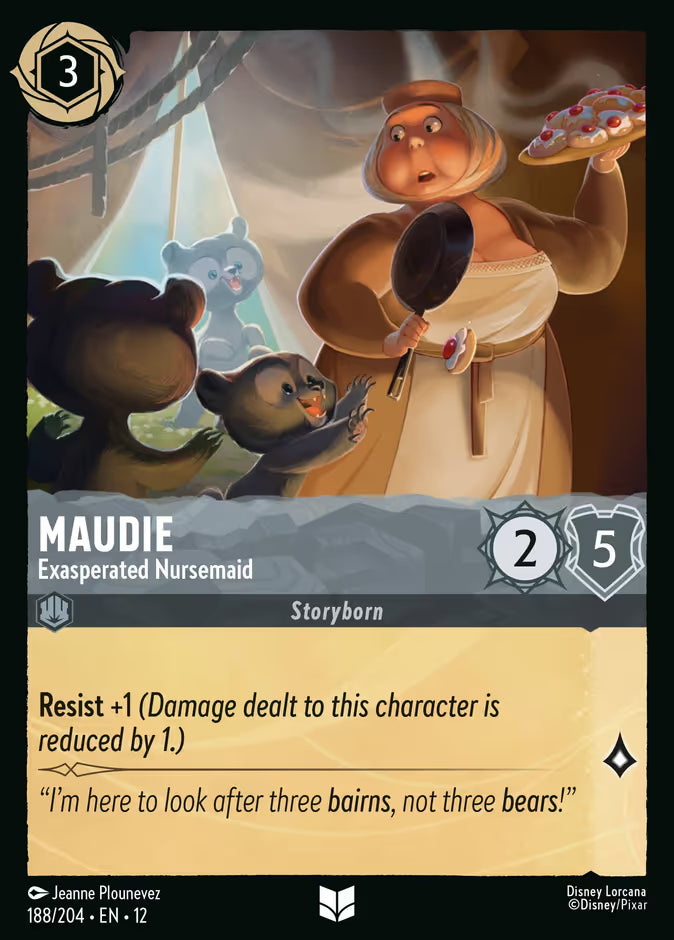 Maudie - Exasperated Nursemaid - 188/204 - Cold Foil