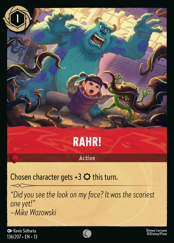 RAHR! - 136/207 - Cold Foil