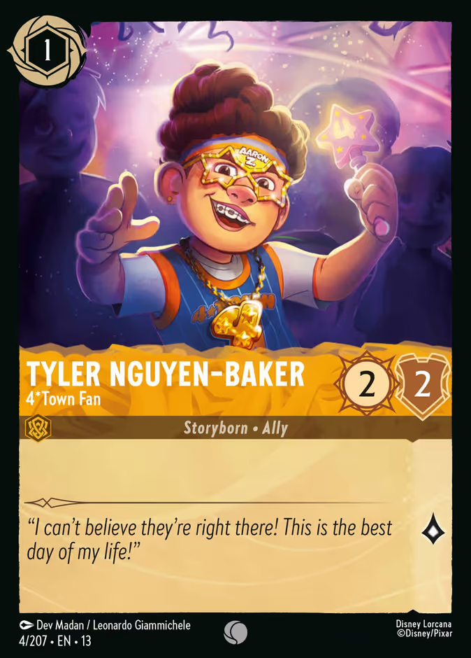 Tyler Nguyen-Baker - 4*Town Fan - 4/207