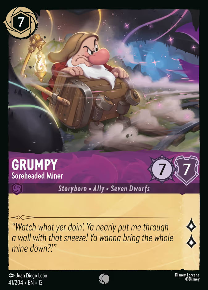 Grumpy - Soreheaded Miner - 41/204