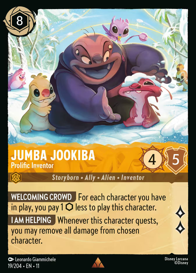 Jumba Jookiba - Prolific Inventor - 19/204 - Cold Foil
