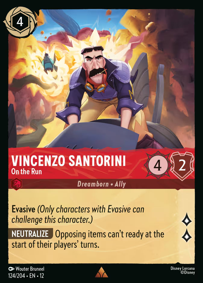 Vincenzo Santorini - On the Run - 124/204
