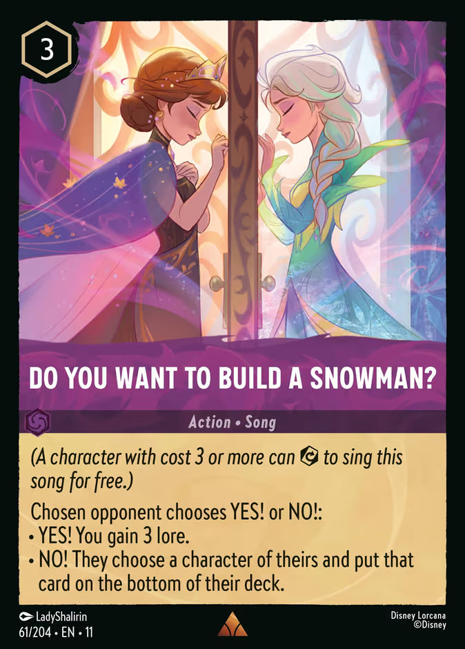 Do You Want To Build A Snowman? - 61/204 - Cold Foil