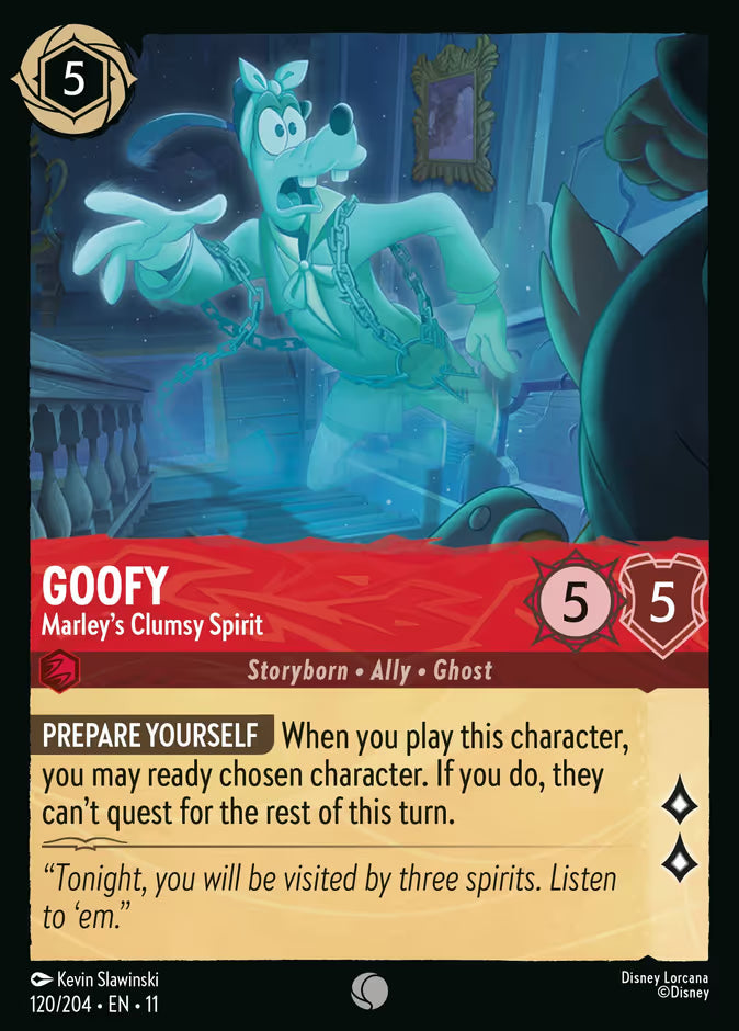 Goofy - Marley's Clumsy Spirit - 120/204 - Cold Foil