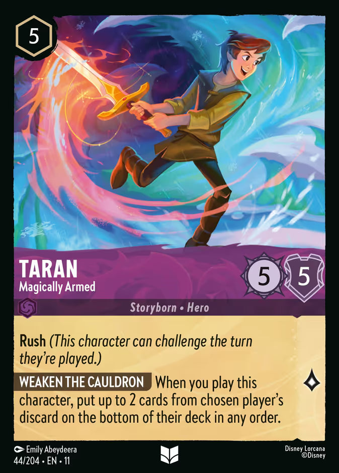Taran - Magically Armed - 44/204 - Cold Foil