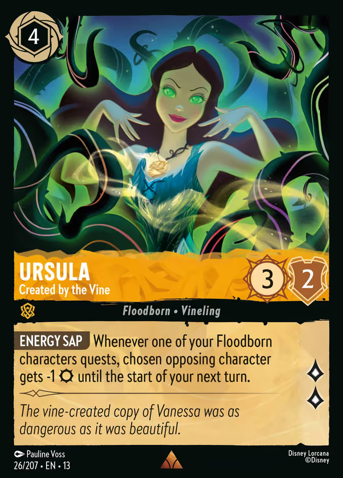 Ursula - Created by the Vine - 26/207 - Cold Foil