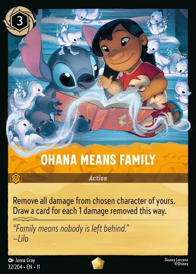 Ohana Means Family - 32/204 - Cold Foil