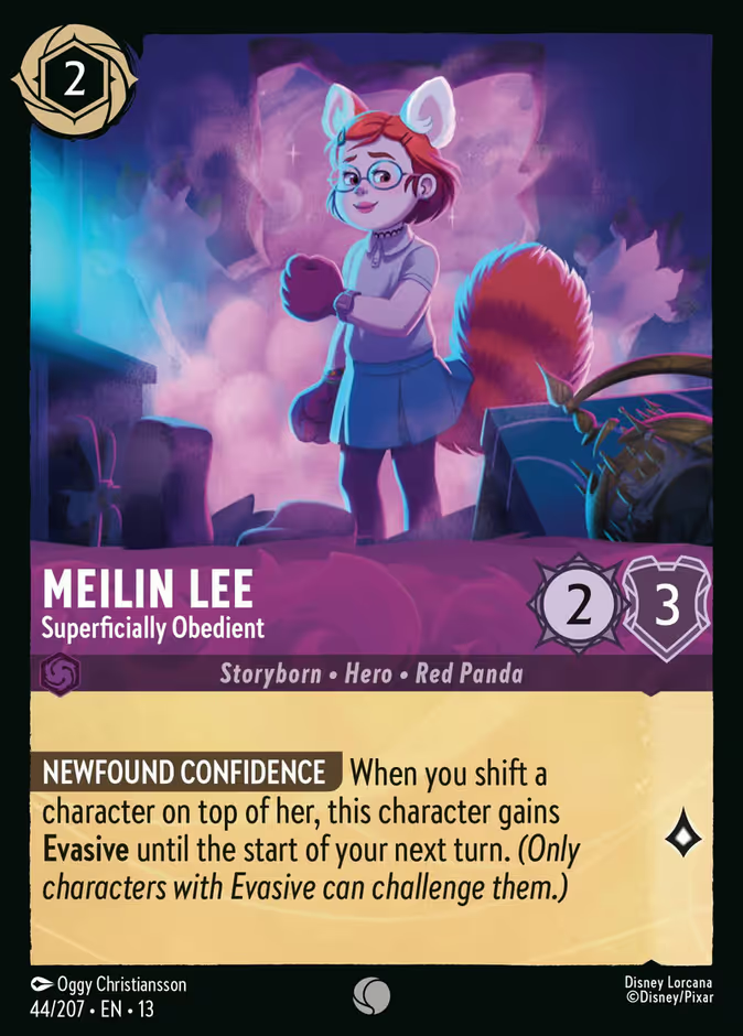 Meilin Lee - Superficially Obedient - 44/207 - Cold Foil