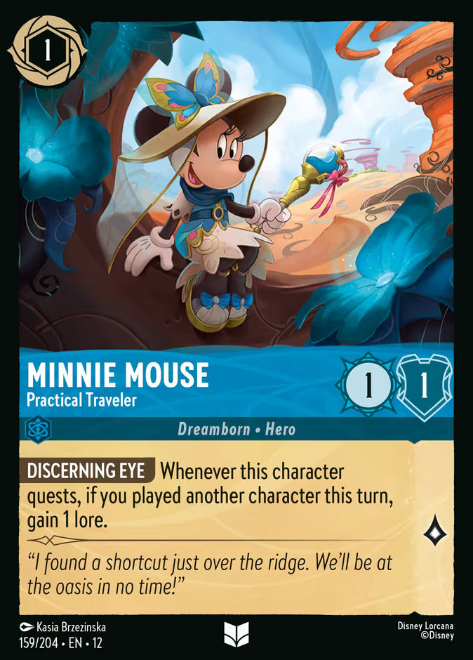 Minnie Mouse - Practical Traveler - 159/204 - Cold Foil