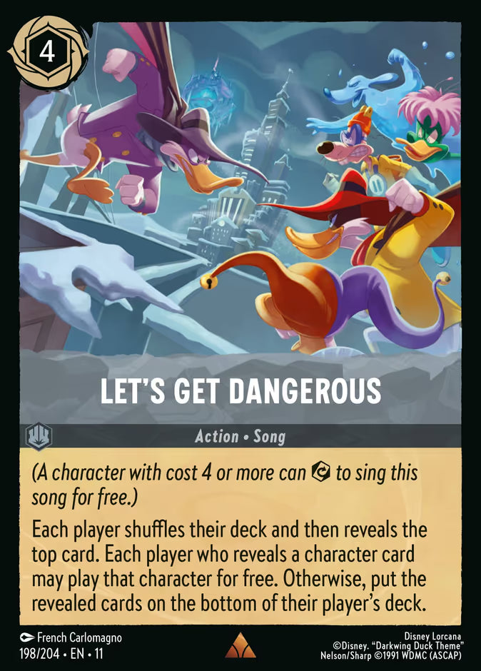 Let's Get Dangerous - 198/204 - Cold Foil